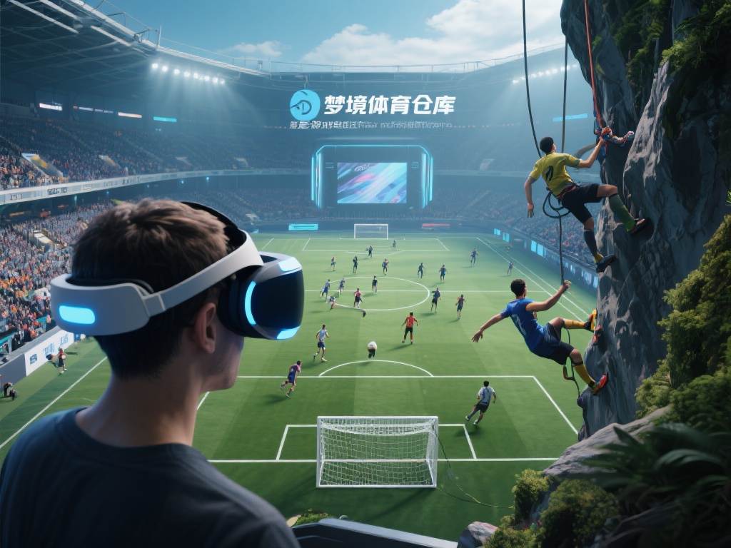 想象一下，你戴上VR头盔，瞬间置身于一个巨大的体育