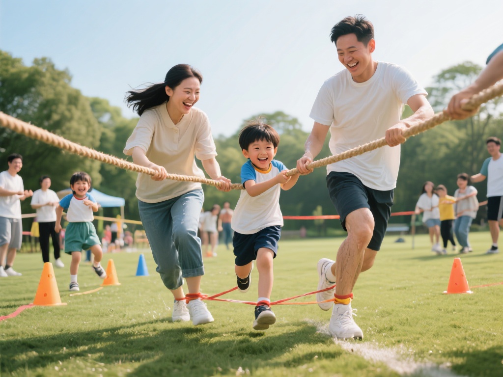 体育游戏爱的华尔兹 (体育游戏爱的华尔兹:激情与浪漫的完美交融) 以一个真实的案例来看,小明一家在周末组织了一场亲子